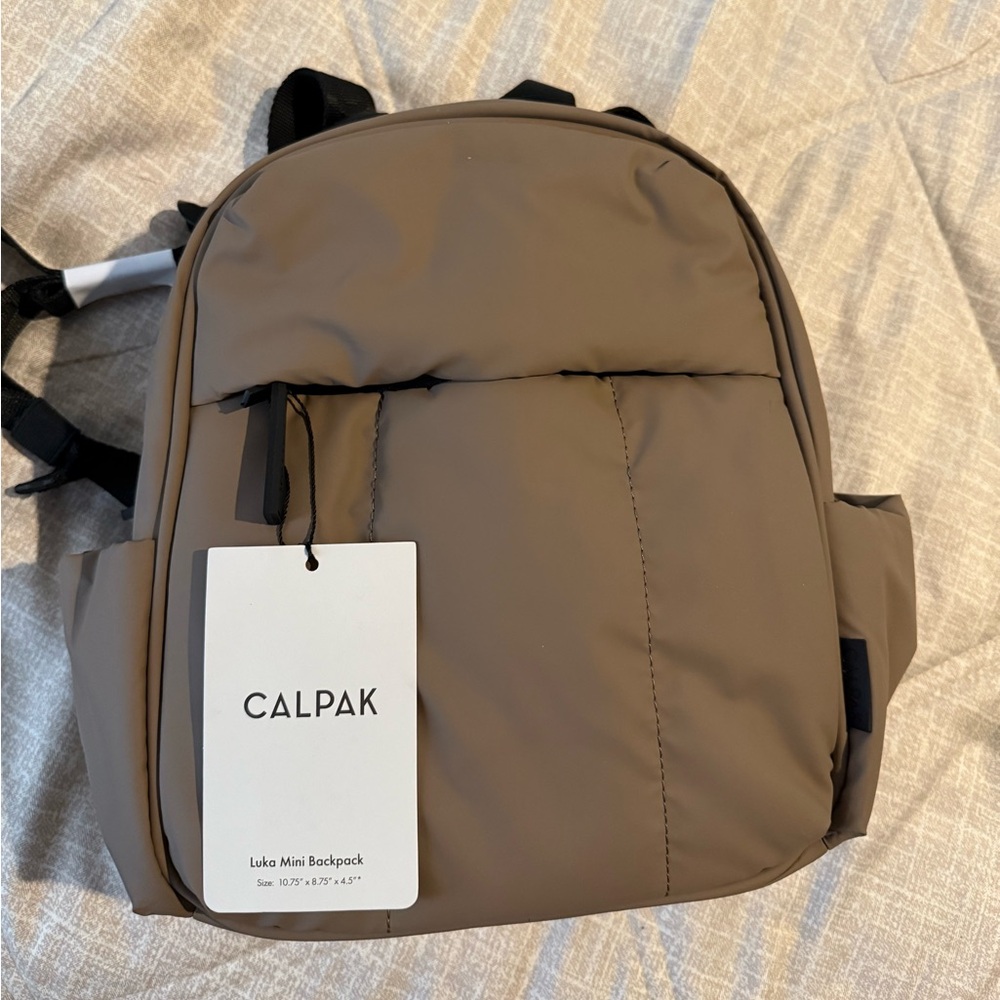 Calpak Luka Mini Backpack in Chocolate